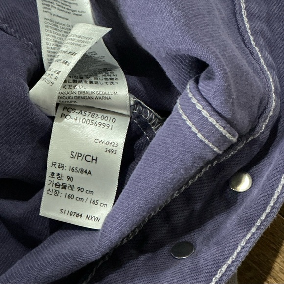 Levi's Lavender Relaxed Fit Trucker Jacket - Size S - NWT - Picture 6 of 8